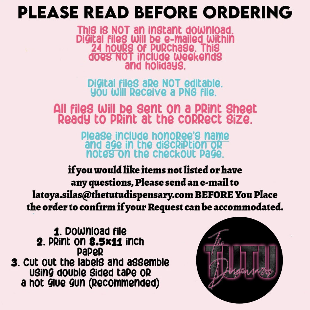 Spiderman Treat Bundle - DIGITAL DOWNLOAD