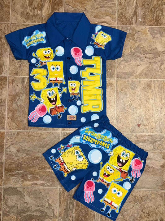 Spongebob 2pc Dickies Set