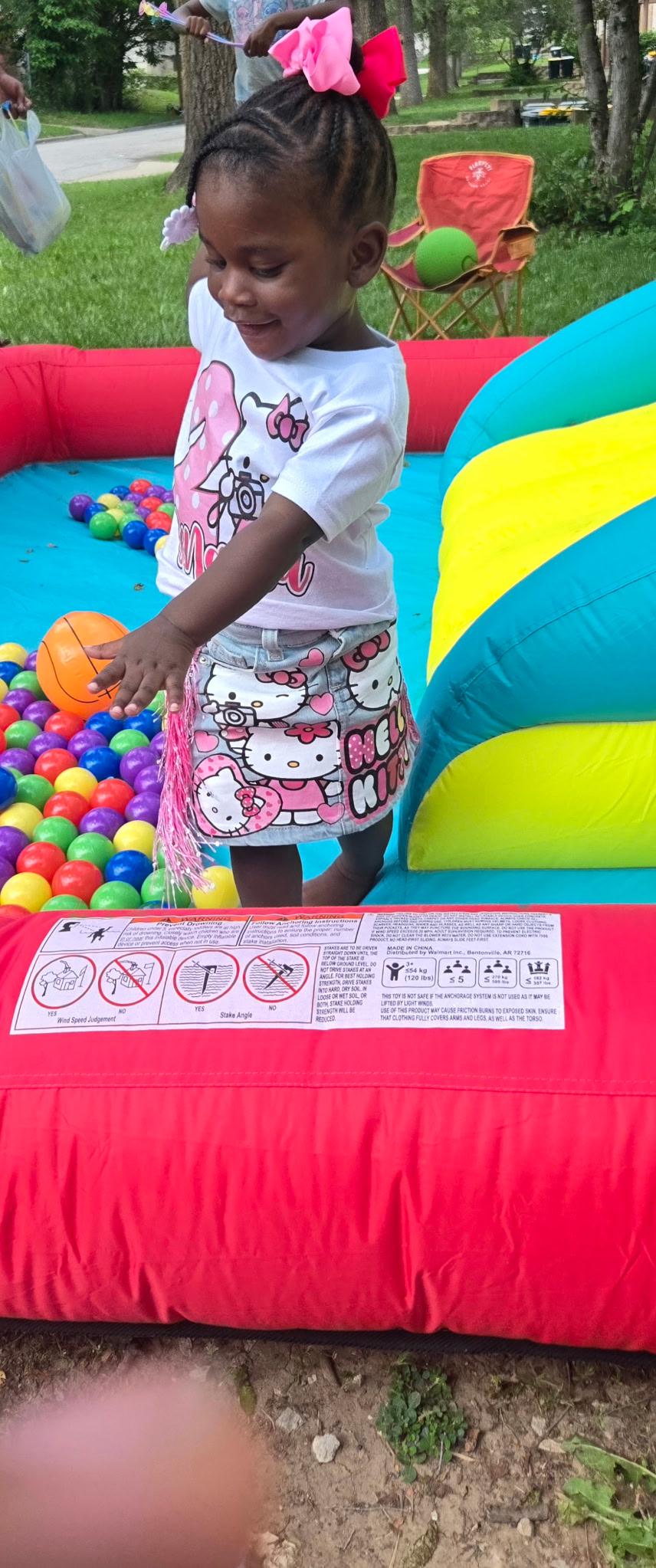 Hello Kitty Denim Skirt Set