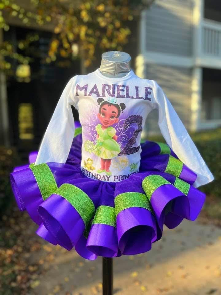 Princess Tiana Tutu Set