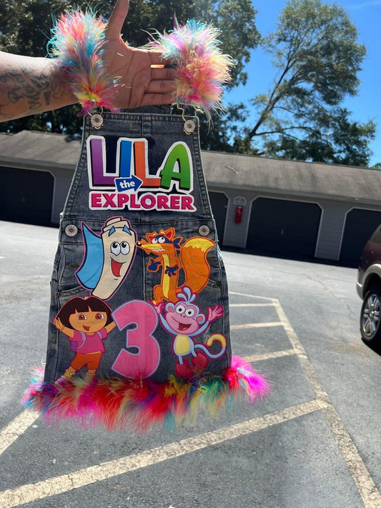 Explorer denim skirtall, Birthday Outfit, Birthday Dress