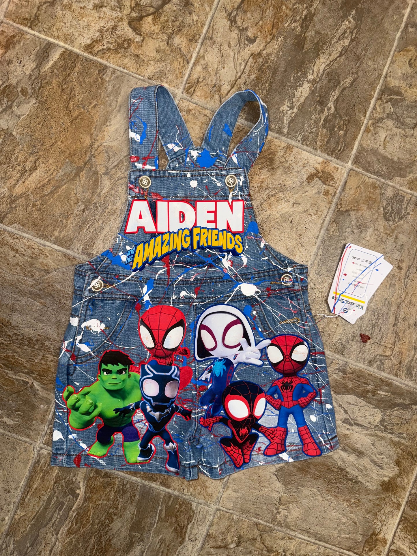 Spidey & his Amazing Friends Overall Set