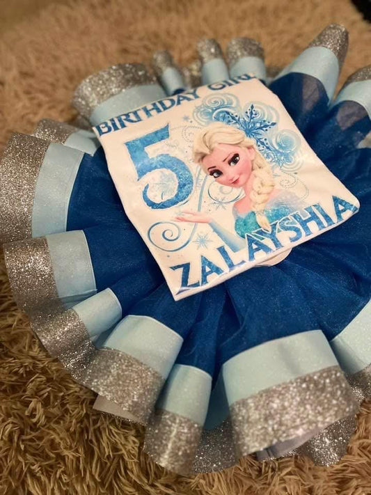 Princess Inspired Tutu Set, Birthday Outfit, Birthday Dress, Ribbon Trim Tutu